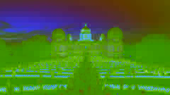 Reunión a la luz de las velas en Greenwich, Londres, bajo un cielo nocturno despejado después de la crisis.