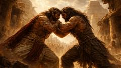Dos titanes chocan en las calles de Uruk: de esta batalla nacerá la mayor amistad.