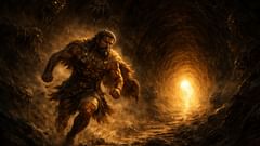 Gilgamesh corre a través de doce leguas de oscuridad, en un lugar donde ni siquiera el sol se atreve a ir.