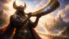Wenn Gjallarhorn ertönt, wird jedes Wesen im Kosmos wissen, dass das Ende begonnen hat.