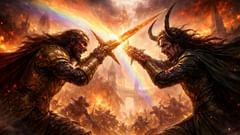 Am Ende des Ragnaröks zerstören sich Wächter und Trickster gegenseitig – und erfüllen Schicksale, so alt wie die Zeit.