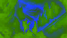 Diego and Rosa stand in a rocky mountain passage, where the wind sings through jagged formations, guiding them toward a hidden chamber.