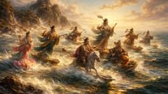 Jeder zeigte seine oder ihre besonderen Fähigkeiten – das Meer wurde zu ihrer Bühne.