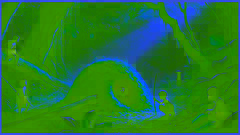 A young boy pokes a mossy anthill in a quiet Philippine forest as shadowy eyes watch from within.