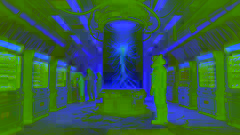 Table de laboratoire avec un échantillon organique extraterrestre conservé dans une cryo-chambre