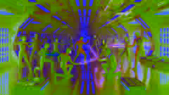 Diversos combatientes rebeldes entrenándose a bordo de la nave espacial Phoenix