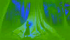 Isabela se encuentra frente al imponente árbol de ceiba, su mano acariciando la cálida corteza mientras un resplandor dorado rodea sus raíces ancestrales.