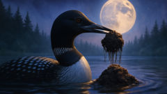 Loon lleva a la superficie del mar primigenio un terrón de tierra oscura y cálida, bajo la luz guía de Buga.