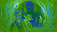 Die Bergleute ziehen Mateo aus dem eingestürzten Tunnel, doch sein geisterhaftes Abbild verweilt im Inneren und grinst aus den Schatten.