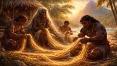 His grandmother's hair, his brothers' hands—a trap for the sun from family power.