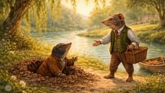 Él nunca había visto un río. Rat nunca había tenido un amigo así. Fue un encuentro perfecto.