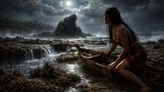 El mar le abrió el camino y la dejó ante una roca a la que ningún niño debía ponerle nombre.