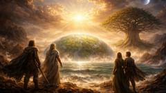 Del diluvio y del fuego surge un nuevo mundo: verde, fértil, listo para una era mejor.