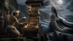 At the cliff shrine, one clean vow stood against a tide fed by old neglect.