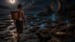 The reef opened like a road only the desperate would take.