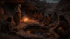 They came to the water without rushing, and the night held them like a shield.