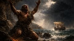 A maldição do gigante atinge Poseidon — dez anos de sofrimento por causa de um único momento de orgulho.