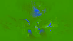 A prince kneeling at the edge of a glossy black pool under starlit pines while a direwolf retreats