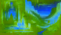 A prince retrieving a glowing crystal amulet from a pedestal in sunlit desert ruins