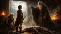«Seré tu sabueso» —y así se convirtió en Cú Chulainn, el más grande de todos.
