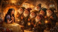 Siete pequeños mineros, una princesa asustada: nace una familia improbable en el bosque.