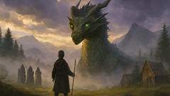 Solomonari apprentice faces a dragon’s test amid misty mountain plateaus