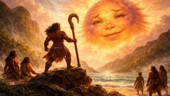 Beaten and humbled, the sun promised—and the world changed forever.
