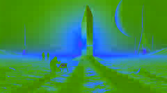 O amanhecer precoce projeta sombras dramáticas ao redor de um monólito lunar na superfície da Lua.
