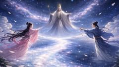 O amor que esquece o dever precisa aprender o custo — o Rei do Céu colocou entre eles um rio de estrelas.