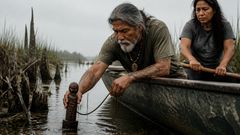 Out of mud and reeds, the small carved piece returned first.
