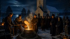 Le feu pliait la nuit tandis qu’un village observait à quoi ressemblerait le son de la vérité.