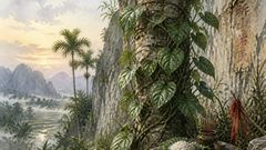 La feuille trouva le tronc, le tronc garda la pierre, et la colline les contint tous les trois.