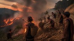 O que o lucro havia aberto, a fumaça os obrigou a encarar juntos.