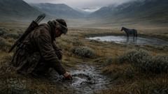 El niño aprende que, en la estepa, el agua recuerda lo que el viento intenta ocultar.