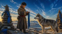 He left the mountain with little to show and much to carry.