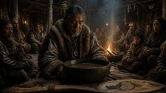 The bowl stayed warm, waiting for a man the sea had not returned.
