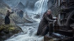 Au moulin en ruines, Astrid rencontra la rivière les mains vides et une clé de fer.