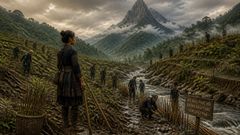 La pluie est revenue, mais la vallée ne la retenait qu’en changeant la forme de ses propres mains.
