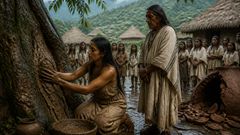 She broke her own kiln to seal the tree, and the rain answered with patience.