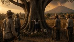 La necesidad tensó cada mandíbula en el claro, pero el árbol respondió antes de que el acero pudiera morder.