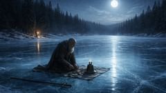 On the lake’s cold mirror, he finally spoke the names he had carried.
