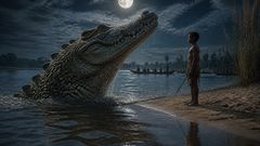 Unter dem weißen Mond sprach der Fluss eine Warnung aus, die kein stolzes Herz hören wollte.