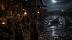 Le lac ne se déchaînait pas ; il ouvrait seulement sa main et gardait ce qu’il prenait.