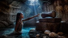 The drum waits in silence until one frightened voice speaks for more than itself.