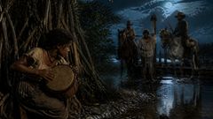 Parmi les racines de sel et l’eau noire, le rythme courait plus vite que les chevaux.
