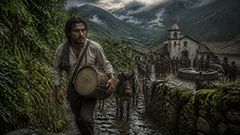 Más allá de la última casa, cada paso lo llevaba más alto que el rumor y más cerca que el miedo.