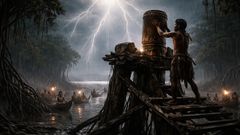 Das Moor bewahrt, was ihm in Ehre zurückgegeben wird, und sendet die Lebenden verändert zurück.