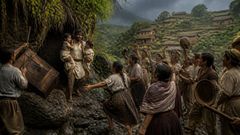 Fear broke apart when the whole village chose sound over silence.