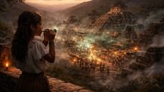 Al grito del silbato, las ruinas se llenaron de pasos, de humo y de la efímera fuerza de un pasado aún vivo.