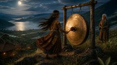 The broken rim gave the mountain a voice wide enough for both grief and breath.
